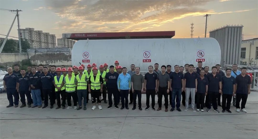 【“平”凡守護，“原”你安康】德達集團權(quán)屬燃氣搶險救援隊馳援平原